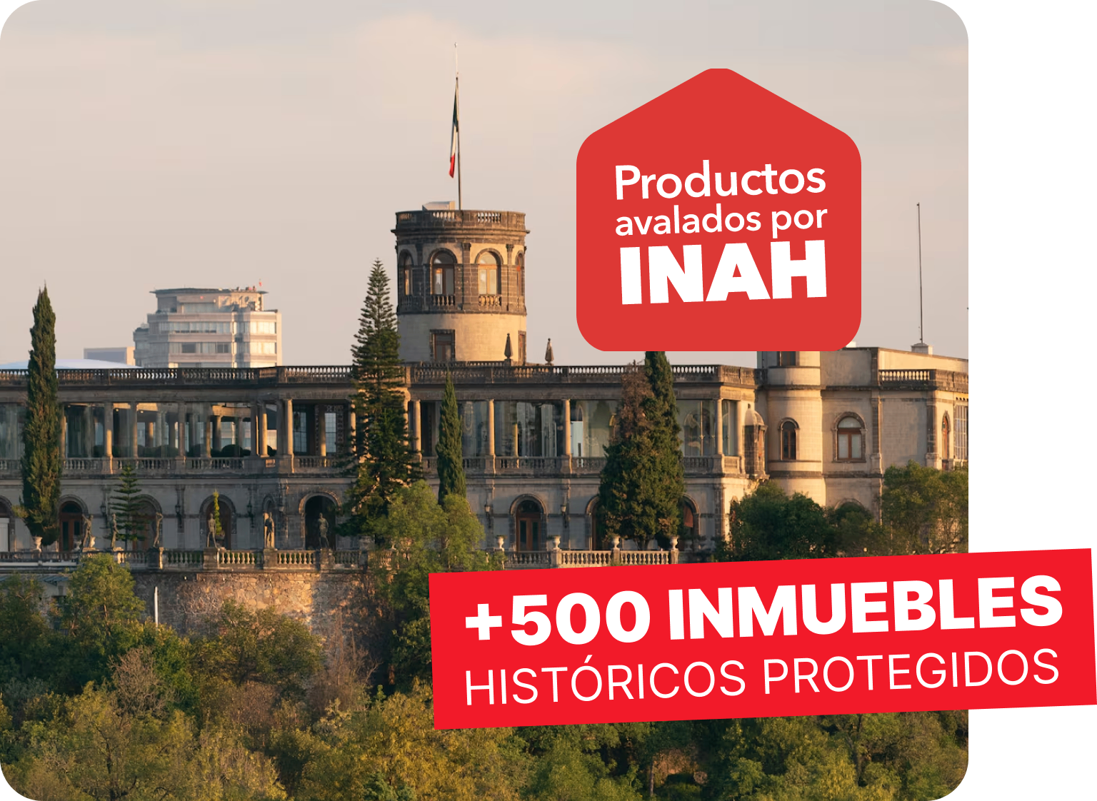 Productos avalados y +500 inmuebles